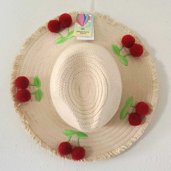 Copper Key Other - 🆕️ Copper Key Girls Straw Hat Cherry